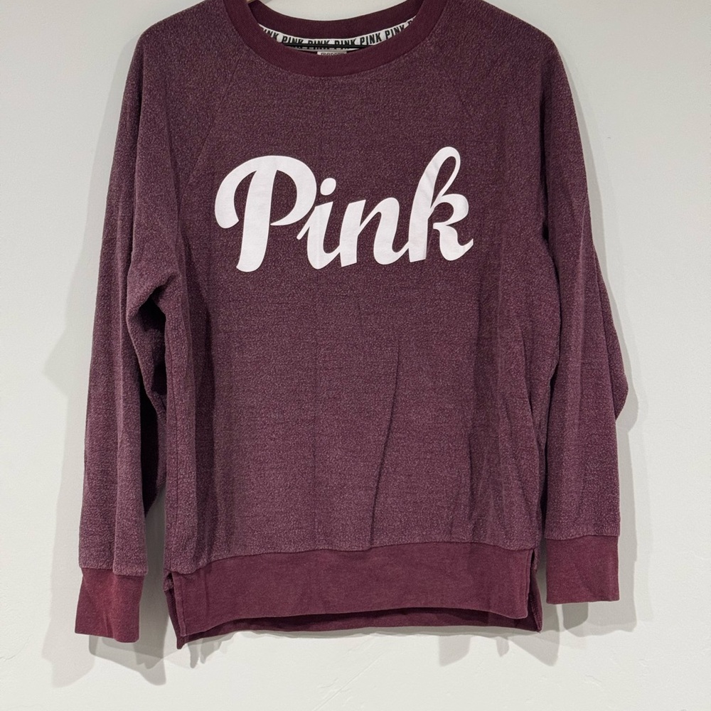 Pink Maroon Sweatshirt